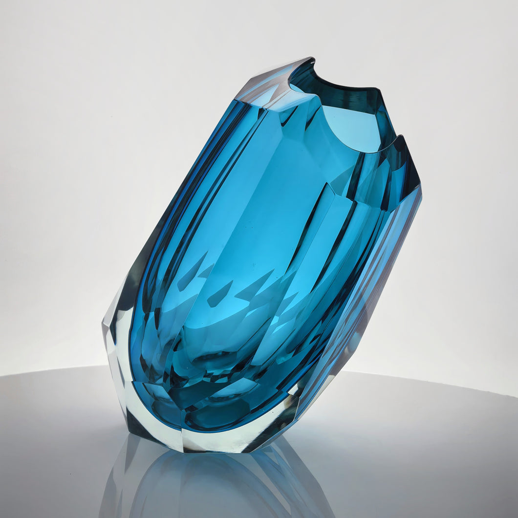 Glacier Vase (Open Mouth)