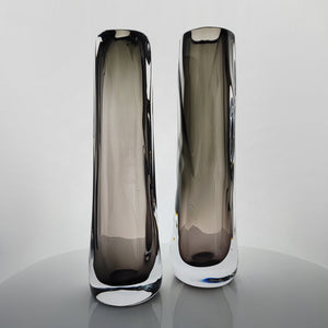 Pair of Tall Chunky Vases