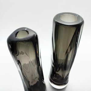 Pair of Tall Chunky Vases