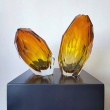 Load image into Gallery viewer, A Pair of Glacier Vases
