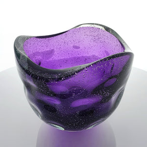 Carved Rim Free Form Bowl