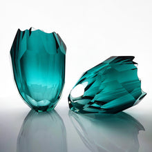 Load image into Gallery viewer, Glacier Vase &amp; Glacier Ring Objet Pairing
