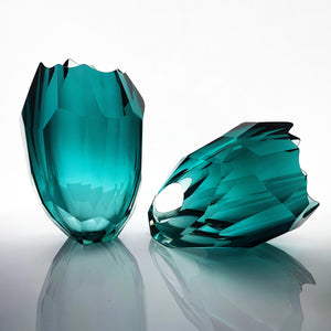 Glacier Vase & Glacier Ring Objet Pairing