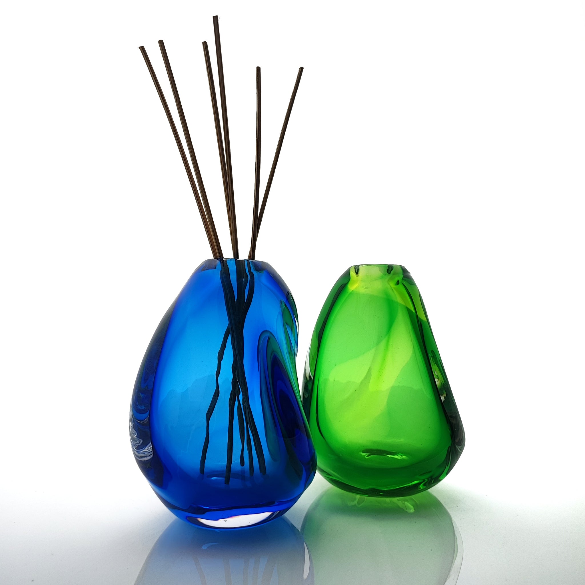 Twist Diffuser Vase Pairing – David Reade Glass Art