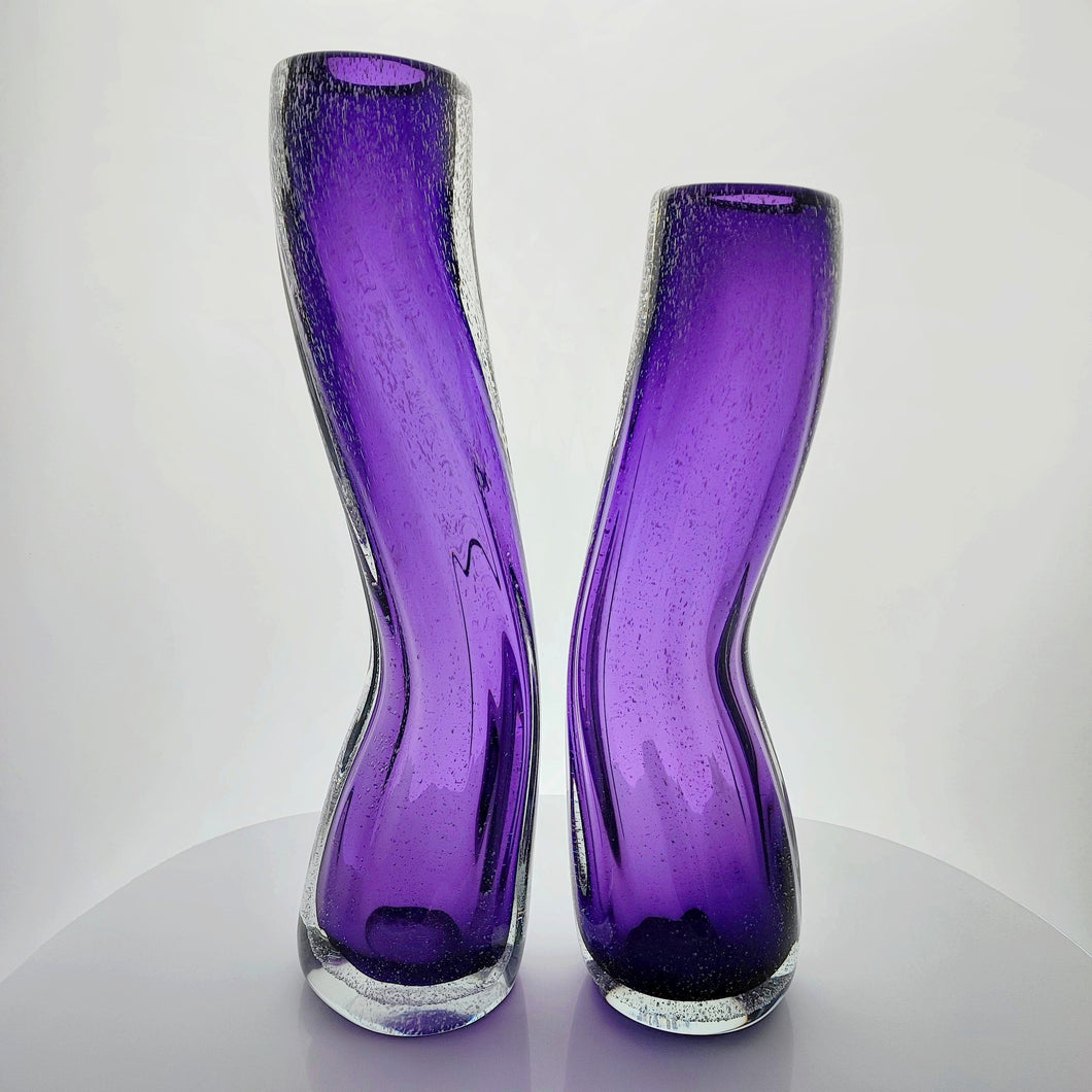 Organic Chunky Vase Pairing