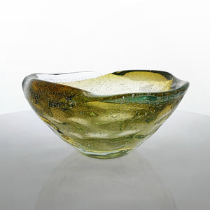 Carved Rim Sculpted Bowl