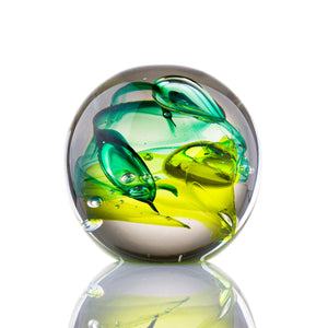 Paperweight - Glass ball by David Reade Glass Art