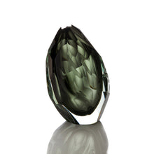 Load image into Gallery viewer, Glacier Vase - Glass Sculpture by David Reade Glass Art
