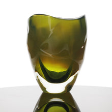 Load image into Gallery viewer, Sculpted Carved Rim Vase
