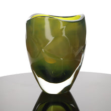 Load image into Gallery viewer, Sculpted Carved Rim Vase
