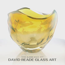Load and play video in Gallery viewer, Carved Rim Free Form Bowl
