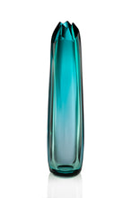 Load image into Gallery viewer, Tall Glacier Vase - David Reade Glass Art

