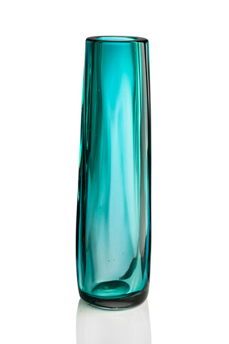 Tall Chunky Vase - David Reade Glass Art