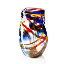 Load image into Gallery viewer, Multicoloured Vase - David Reade Glass Art
