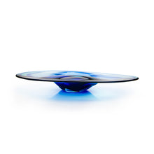 Load image into Gallery viewer, Oval Dipped Platter - David Reade Glass Art
