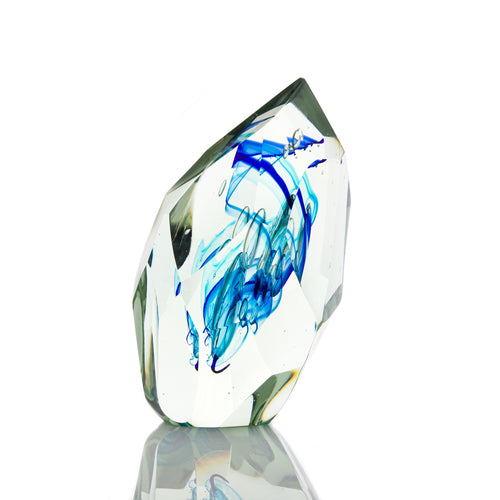 Glacier Cut Objet - David Reade Glass Art