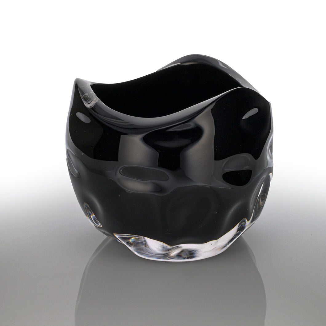 Carved Rim Free Form Bowl