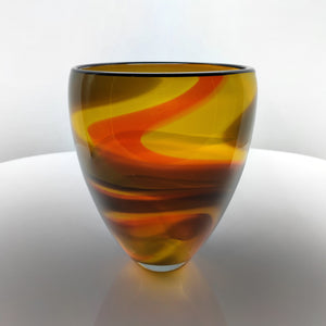 Free Form Oval Vase