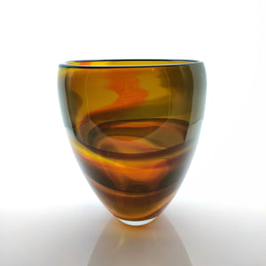 Free Form Oval Vase