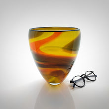 Load image into Gallery viewer, Free Form Oval Vase
