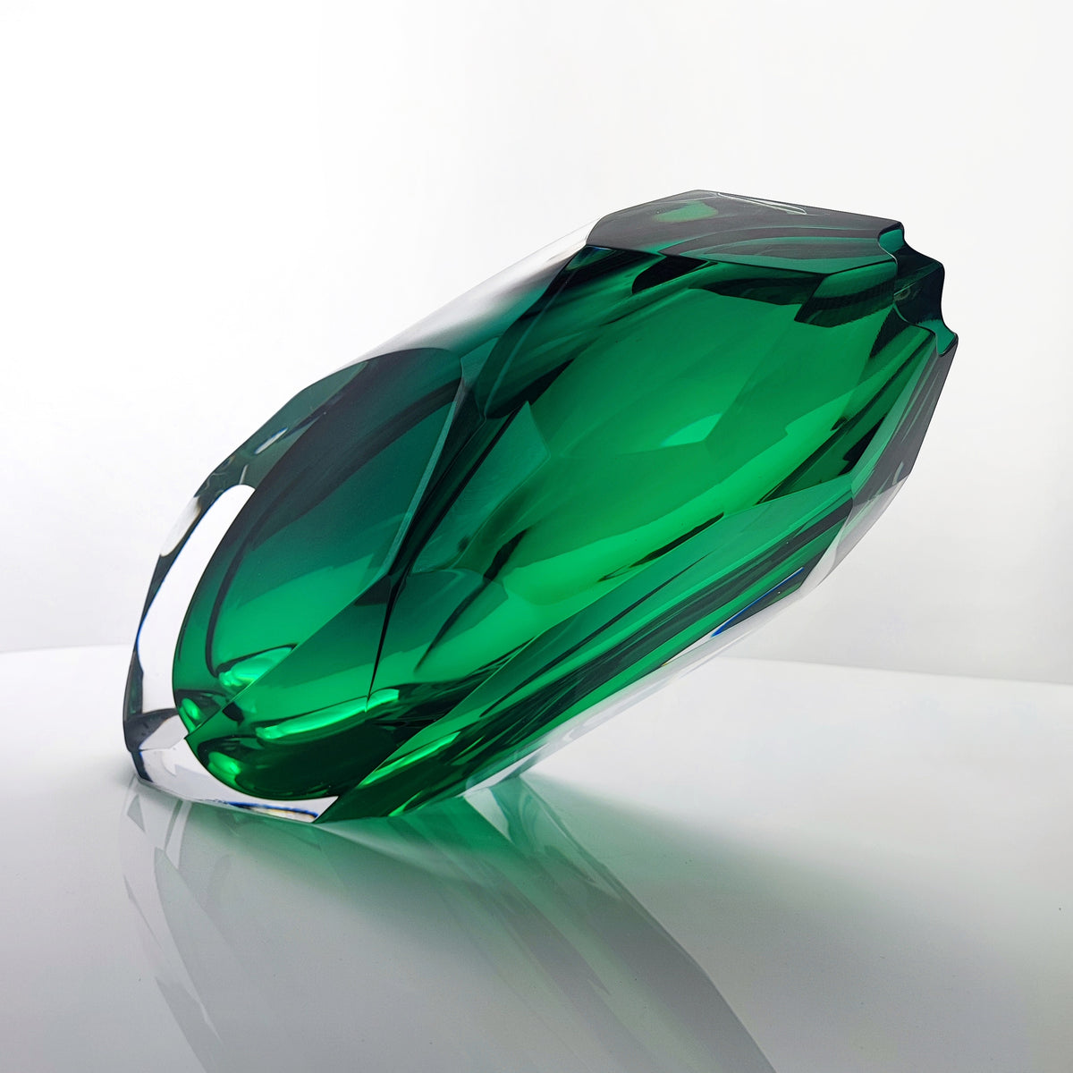 Stōr Glacier Vase (Large) – David Reade Glass Art